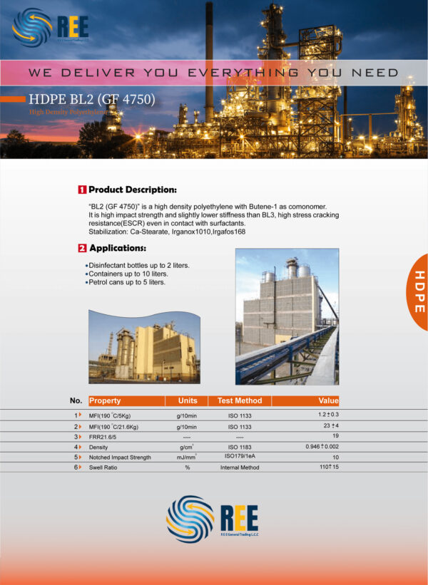 HDPE BL2(GF 4750) - Image 2